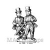 Chimney sweeps rubber stamp makistamps