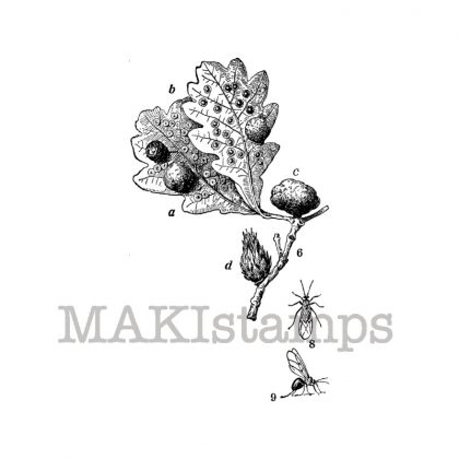 Plant rubber stamp makistamps