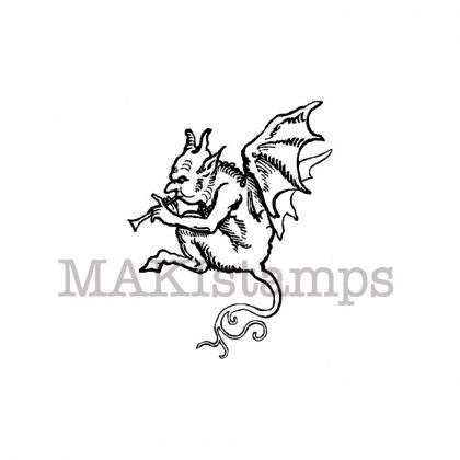 Craft rubber art stamp MAKIstamps