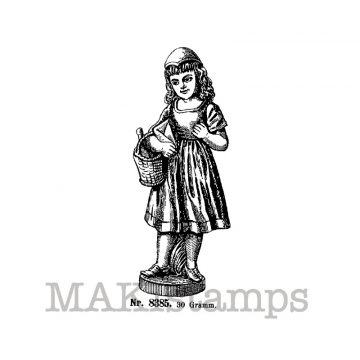 Craft rubber art stamp MAKIstamps