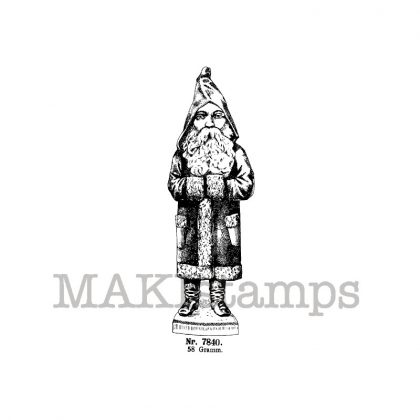 Rubber art stamp Christmas