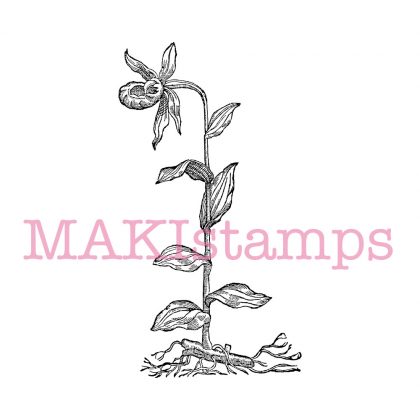 plant rubber stamp garden