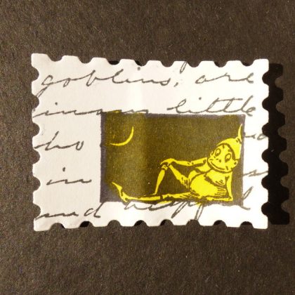 Gute Nacht Stempel Brownie im Mondlicht MAKIstamps