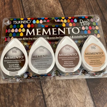 Small ink pad set Tsukineko Memento " Mountain " (190043)