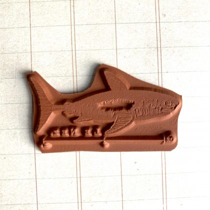 rubber stamp shark MAKIstamps