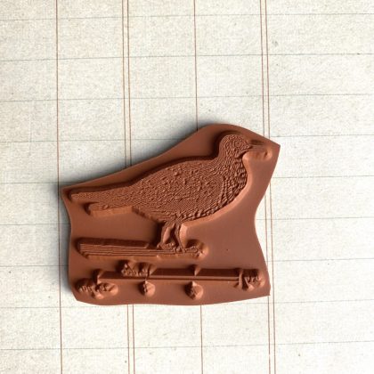 rubber art stamp sea gull MAKIstamps
