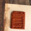 Collage rubber stamp old ticket - unmounted rubber stamp or cling stamp option (220320) - Image 2
