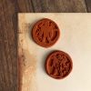 Stempel Set zwei antike griechische Münzen - unmontiert oder auf Haftschaum (220405) – Bild 2