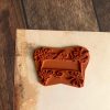 Little bird label rubber stamp - unmounted rubber stamp or cling stamp option (220408) - Image 2