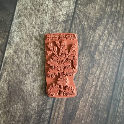 Rubber stamp medieval medicinal herb - unmounted rubber stamp or cling stamp option (230610) - Image 2