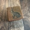 *Each one a unique piece* Bunny rubber stamp mounted on pear wood (300000-29)