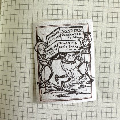 Funny rubber stamp Brownies carrying explosives - unmounted rubber stamp or cling stamp option (240109) - Image 3