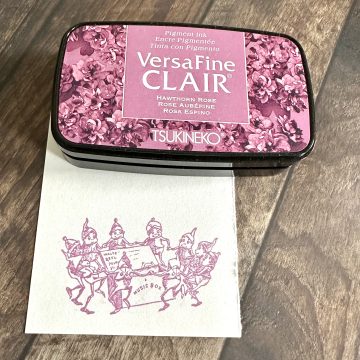 Tsukineko Stempelkissen Hawthorn Rose dunkles Rosa MAKIstamps
