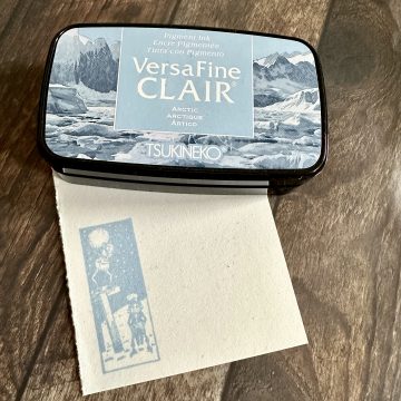 Stempelkissen Tsukineko Versa Fine Arctic Himmelblau MAKIstamps