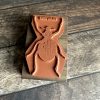 Special offer: Beautiful large beetle stamp mounted on walnut wood (300000-36) - Image 2