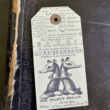 Stempel Mittelalter Hunde Wappen Heraldik Makistamps