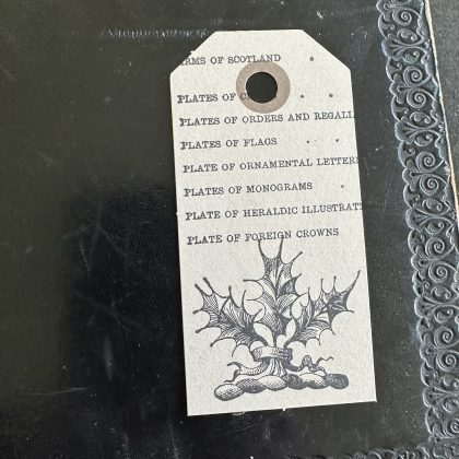 Text Stempel Heraldik Wappenkunde - unmontiert oder auf Haftschaum (250205) – Bild 2