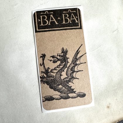 Stempel Glücksdrache Wappentier Drache - unmontiert oder auf Haftschaum (250213) – Bild 3