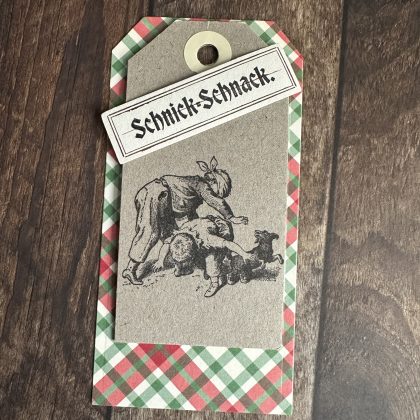 Stempel Nostalgie Serie " Blindekuh " - unmontiert oder auf Haftschaum (250107) – Bild 2