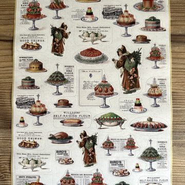 paper sticker Christmas dining MAKIstamps