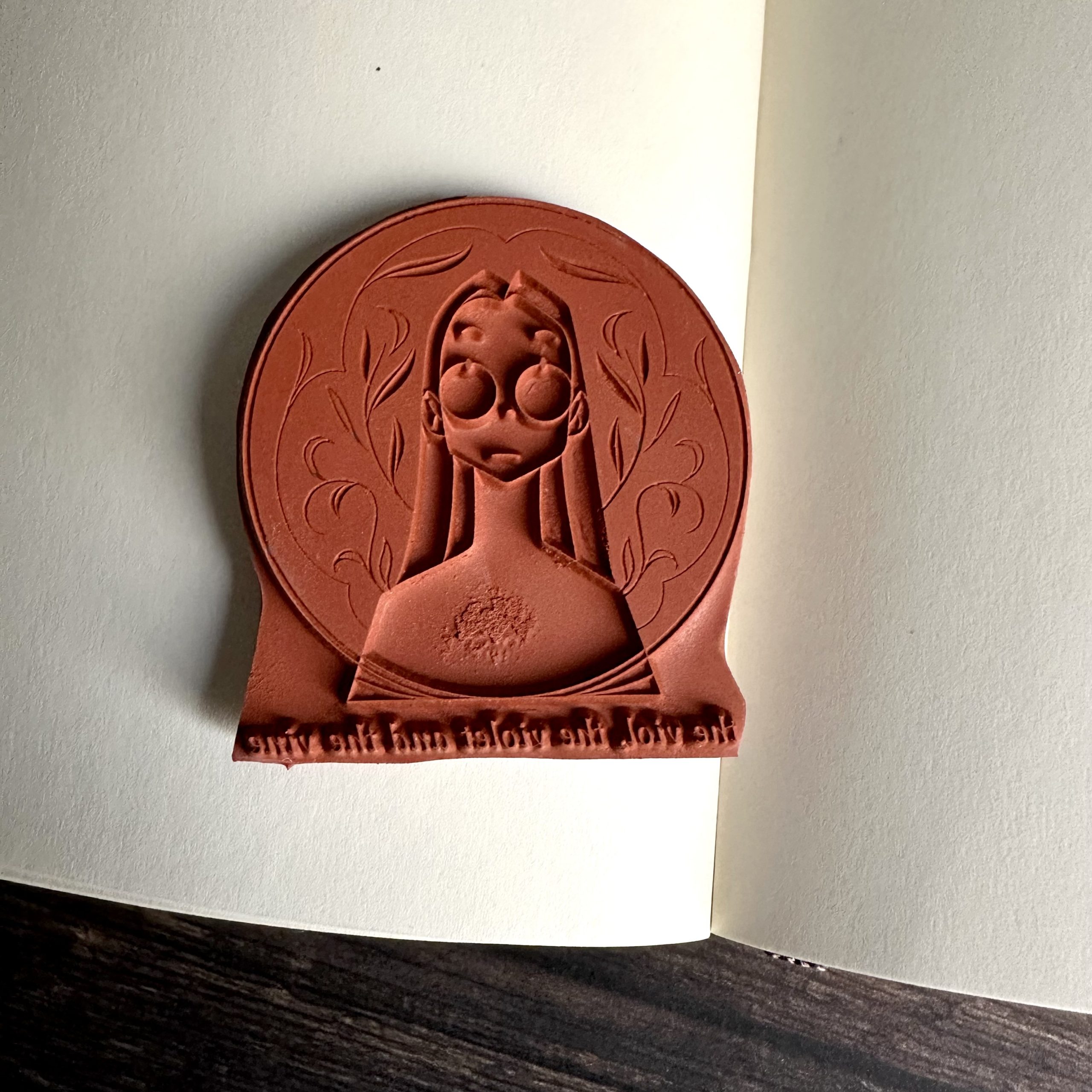 Stempel Gedicht Edgar Allan Poe * Poesie Kollektion MAKI*Frieda - unmontiert oder auf Haftschaum (260118) – Bild 2