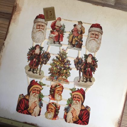 German paper scraps vintage style / Christmas 3 (170010)