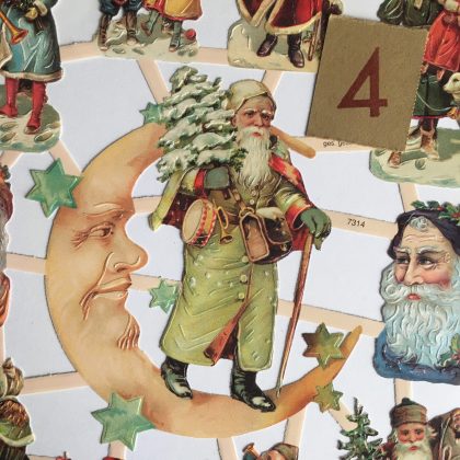 German paper scraps vintage style / Christmas 4 (170011) - Image 2