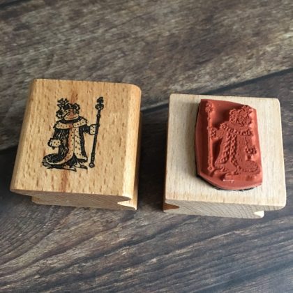 rubber stamp Brownie