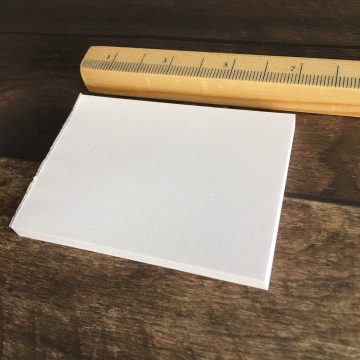 Gummiertes Papier im Block MAKIstamps