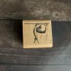 MAKIstamps wood mounted rubber stamp limited edition