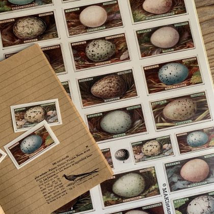 Sticker Vintage Eier MAKIstamps