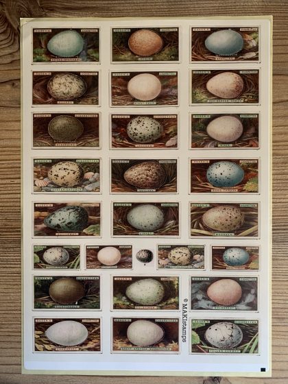 Sticker Vintage Eier MAKIstamps
