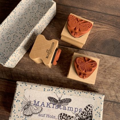 Gift set 3 little stamps in box - wood mounted (300101-1) - Image 4