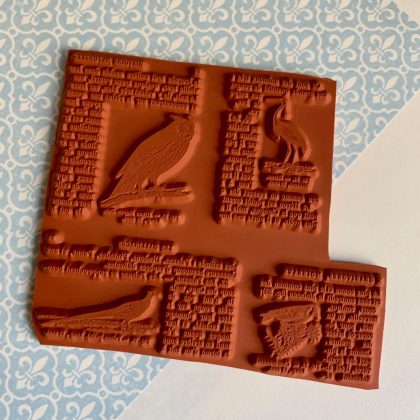 Planer Stempel Set Lexikon Vögel - unmontiert oder EZ-montiert (200006) – Bild 2