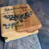 Smaller MAKIblock stamping block (this one has a TWIN) apple wood and acrylic layer size  60x60x30mm to use with EZ mounted rubber stamps = cling stamps (200000-13a) - Image 4