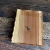 MAKIblock stamping block Plum wood and acrylic layer size  80x100mm to use with EZ mounted rubber stamps = cling stamps (190000-63) - Image 2