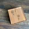 Smaller MAKIblock stamping block (this one has a TWIN) apple wood and acrylic layer size  60x60x30mm to use with EZ mounted rubber stamps = cling stamps (200000-11a) - Image 2