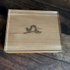 MAKIblock stamping block Black Cherry wood and acrylic layer size  80x100mm to use with EZ mounted rubber stamps = cling stamps (190000-62) - Image 3