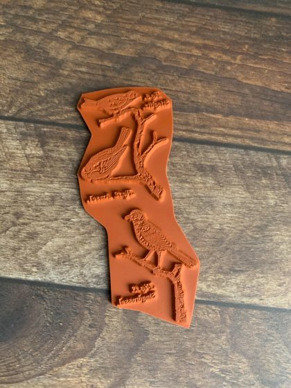 Stempel Set Vintage Vögel (2) - unmontiert oder EZ-montiert (210112) – Bild 2