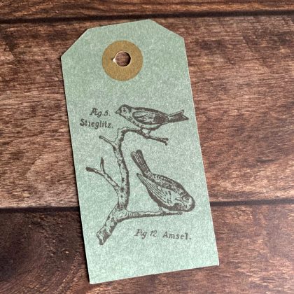 Stempel Set Vintage Vögel (2) - unmontiert oder EZ-montiert (210112) – Bild 3