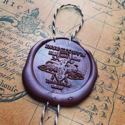 wax seal stamp beetle MAKIstamps