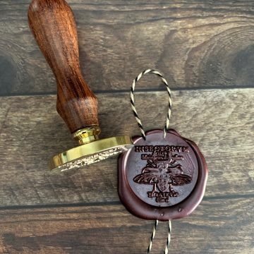 vintage style wax seal stamp MAKIstamps