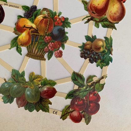 Paper scraps berries and fruit german vintage style (170047) - Image 3