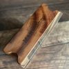 MAKIblock stamping block Plum wood and acrylic layer size  80x100mm to use with EZ mounted rubber stamps = cling stamps (190000-68) - Image 3