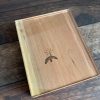 MAKIblock stamping block cherry wood and acrylic layer size  80x100mm to use with EZ mounted rubber stamps = cling stamps (190000-76) - Image 2
