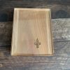 MAKIblock stamping block cherry wood and acrylic layer size  80x100mm to use with EZ mounted rubber stamps = cling stamps (190000-75) - Image 2