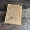 MAKIblock stamping block cherry wood and acrylic layer size  80x100mm to use with EZ mounted rubber stamps = cling stamps (190000-80) - Image 2