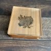 Smaller MAKIblock stamping block fine apple wood and acrylic layer size  60x60x30mm to use with EZ mounted rubber stamps = cling stamps (200000-26) - Image 4