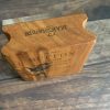Smaller MAKIblock stamping block fine apple wood and acrylic layer size  60x60x30mm to use with EZ mounted rubber stamps = cling stamps (200000-26) - Image 3