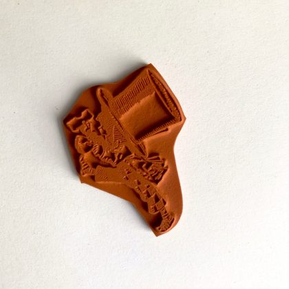 Verrückter Hutmacher Alice im Wunderland Stempel - Stempelgummi (210507) – Bild 2